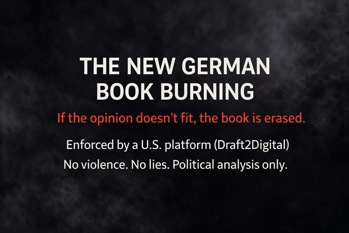 The New German Book Burning