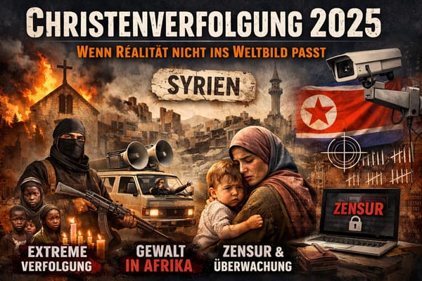 Christenverfolgung 2025: Wenn Realität nicht ins Weltbild passt