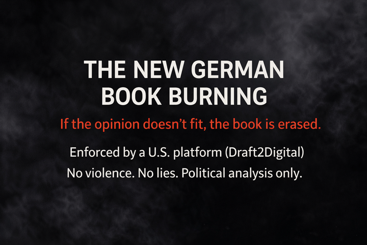 The New German Book Burning